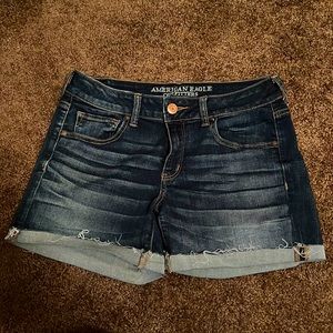 American Eagle Midi denim shorts